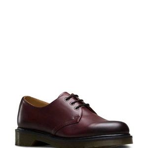 Dr. Martens Burgundy Leather Shoes